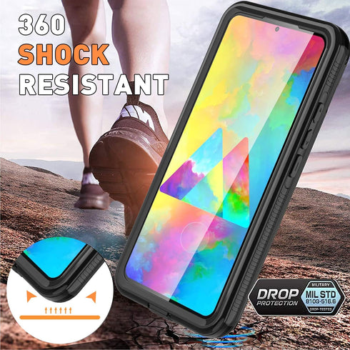 AICase Samsung Galaxy S22 5G 6.1 Inch Waterproof Case Snowproof Dustproof Shockproof IP68 Certified Full Body Protection Fully Sealed Underwater f...