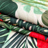Tropical Round Tablecloth, Hawaiian Palm Tree Hibiscus Flowers Plants Tablecloths, Aloha/Luau Theme Party, Wipeable Waterproof Table Cloth for Fam...