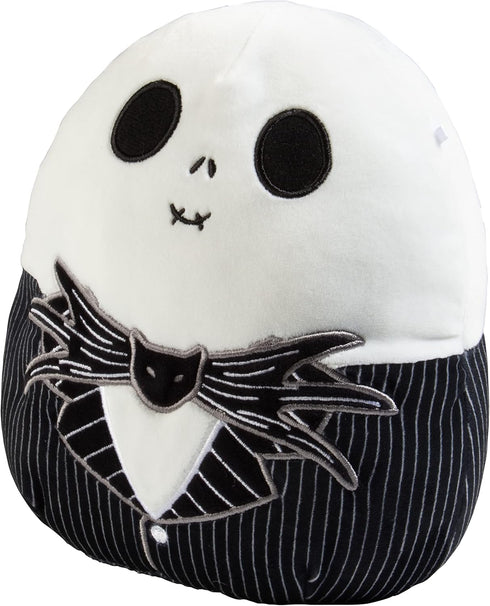Squishmallows Original 8-Inch Jack Skellington - Nightmare Before Christmas - Official Jazwares Halloween Plush - Collectible Soft & Squishy Stuff...