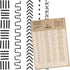DIY Reusable Plastic STENCIL // A3 A4 A5 Mudcloth Elements #2 // Craft - Furniture - Scrapbooking - Decoupage (A5)...