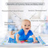 Splashin'kids Inflatable Tummy time Premium Water mat Infants and Toddlers is The Perfect Fun time Play Activity Center Your Baby's Stimulation Gr...