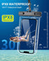 Clear Waterproof Phone Pouch: 2 Pack 2024 Cruise Ship Essentials Must Haves Dry Bag for Vacation Beach Travel Kayak Accessories Water Proof Case f...