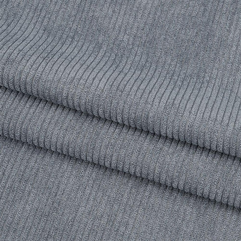 BENECREAT Dark Gray Corduroy Fabric, 39x61 Inch DIY Sewing Crafts Materials Corduroy Upholstery Fabric for Sewing Coat Shirt Dress Pants Costume S...