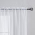 Home Brilliant White Sheer Curtains 63 inch Length Rod Pocket Drape for Dinning Room Window Treatment Panels for Living Room, 54" Width x 63" Leng...