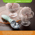Spring Chef Heavy Duty Ice Cream Scoop with Comfortable Handle, Professional Metal Ice Cream Scooper for Gelato, Sorbet, Cookie Dough, Frozen Yogu...