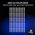 Bolt Dropper #8x1.75" Oval Head Phillips Screws - Ideal for Decks, Roofs, Drawers - Type A Point, Plain Finish - Exterior Grade 18-8(304)Stainless...