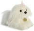 Aurora® Adorable Miyoni® Tots Maltese Puppy Stuffed Animal - Lifelike Detail - Cherished Companionship - White 11 Inches...