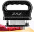 ZXZ Meat Tenderizer, 48 Stainless Steel Sharp Needle Blade, Heavy Duty Cooking Tool for Tenderizing Beef, Turkey, Chicken, Steak, Veal, Pork, Fish...