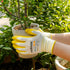 Gardening Gloves for Women, 6 Pairs Latex Coated Yard Gloves, Micro-Foam Textured Coating on Palm & Fingers, Breathable Womens Work Gloves, High V...