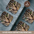 3dRose LLC Cat Face Close Up Coaster, Soft, Set of 4...