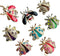 8 Pcs Fashion Cute Crystal Diamond Brooch Bees Ladybugs Insects Animal Brooches Girls Birthday & Christmas Gifts Graduation Gifts...