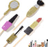 Spa Makeup Cupcake Toppers Decoration Supplies for Female Bridal Shower Bachelorette Salon Spa Cosmetics Themed Girls 18th Birthday Party 24Pcs Go...