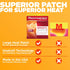 ThermaCare Portable Menstrual Heating Pad, Period Therapy Heat Patches for Cramps (6 Count)...