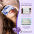 Hihealer 2-Pack Lavender Silk Eye Pillow, Relaxation Gift for Women, Weighted Eye Mask, Sinus Heating, Moist Heat Under Eye Bag, Meditation Access...