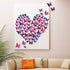 Amaonm® 60 Pcs 5 Packages Beautiful 3D Butterfly Wall Decals Removable DIY Home Decorations Art Decor Wall Stickers & Murals for Babys Bedroom Tv ...