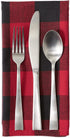DII Buffalo Check Collection, Classic Farmhouse Cloth Napkin Set, 20x20, Red & Black, 6 Piece...