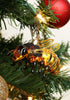 Noble Gems Honey Bee Glass Ornament NB1455 New...