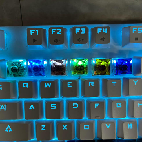 6Key Custom Keycaps for MX Mechanical Keyboard...