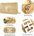 Summer Straw Clutch Purses for Women Woven Beach Bag Evening Purse Envelope Clutch with Detachable Strap...