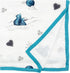 JumpOff Jo - Baby Muslin Swaddle Blanket, 47" x 47" - Ultra Soft 70% Rayon derived from Bamboo & Muslin 30% Cotton Lightweight Receiving Blanket, ...