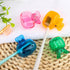 4 Pack Travel Toothbrush Head Covers Toothbrush Protector Cap Brush Pod Case Protective Portable Plastic Clip for Household Travel, Bathroom, Scho...