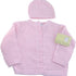Baby Dove Newborn Tiny Popcorn Knit Cardigan & Beanie Gift Set-A Perfect Baby Sweater & Hat Outfit Pink...