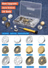 Jeans Button Replacement No Sew: YUANHANG 24 Sets Metal Buttons for Pants - Instant Adjustable Button - Tighten Waist Size by 1 Inch or Extend an ...