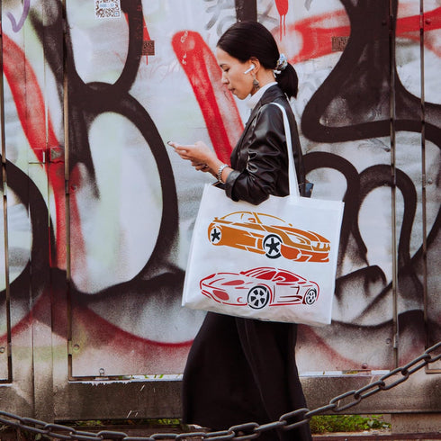 FINGERINSPIRE Sport Car Stencil 8.3x11.7inch Reusable Roadster Painting Stencil DIY Art Classic Car Pattern Decoration Template Racing Stencil for...