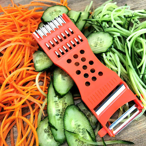 2Pcs handheld Plastic Multifunction Kitchen Peeler Grater Slicer Tool,for Vegetable,Fruit,Cucumber,Potato,Carrots,Cheese,Chef Gadgets Tools...