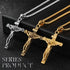 Cross Pendant for Car Rearview Mirror Charm Hanging Accessories Ornament Jesus Cross Necklace Jewelry Women Men Auto Interior Car Decor Crucifix C...