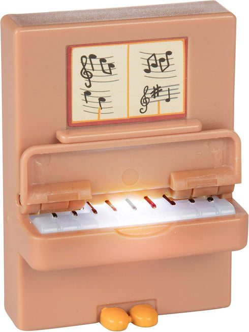 Peppa Pig Little Rooms Music Studio Playset, 6 Pieces - Includes Peppa Figure, Guitar, Saxophone, Drums, Records & Light-Up Piano - Ages 2+...