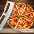 ALLTOP Pizza Cutter Rocker,Stainless Steel Blade Knife With Double Wooden Handle & Plastic Cover, Large Pizza Slicer/Chopper, Essential Kitchen To...
