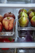 Spectrum Diversified Hexa in-Fridge Small Refrigerator Bin for Storage and Organization of Fruit Vegetables Produce and More, 8.5 x 6 x 2.25, Clea...