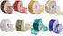 Morex Snowflake 2.5" X 50 YD Nylon Sheer Wired Glitter Ribbon in Spring Moss/Silver...