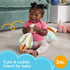 Fisher-Price Baby Sensory Toy Snuggle Up Goose Plush Toy with Jingles for Newborns, Machine Washable...