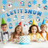Winter Bulletin Board Decorations for Classroom, Christmas Winter Classroom Decorations with Snowflake Snowman Penguin Cutouts for School Home Cha...