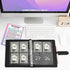Sooez Savings Kit - 100 Envelopes Money Challenge with Reusable Tracker, A5 Leather Binder, Fun Way to Save $5,050, Green Marble...