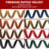 Red Velvet Ribbon Double Faced, 1/4 Inch x 20Yd, Great for Christmas, Wedding Decoration, Gift Wrapping and Christmas Tree Ornaments (Red 1/4")...