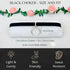 Black Suede Leather Choker Necklace with Silver Crescent Moon Pendant for Women Men...