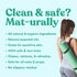 ASUTRA Yoga Mat Cleaner Spray (Energizing Peppermint), 4 fl oz - No Slippery Residue, Organic Essential Oils, Deep-Cleansing for Fitness Gear & Gy...