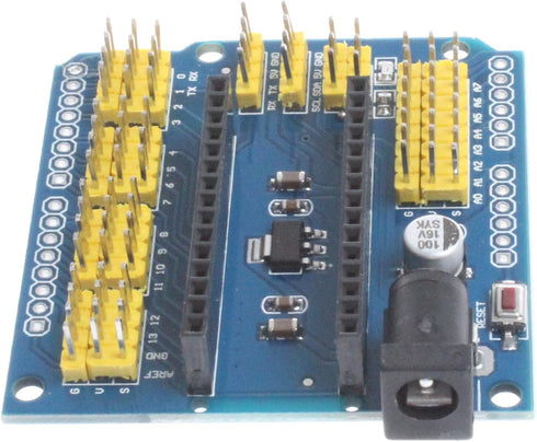NOYITO Nano I O Expansion Sensor Shield Module for UNO R3 Nano V3.0 (Pack of 2)...