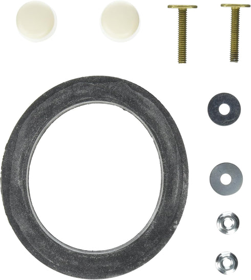 DOMETIC 385311653 Mounting Hardware and Seal for 300 Series Toilet - Bone...
