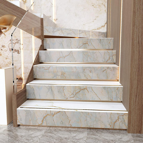 VaryPaper 15.7"x78.7" Glossy Marble Contact Paper for Countertops Waterproof Marble Peel and Stick Wallpaper Removable Self Adhesive Marble Vinyl ...