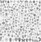 JIALEEY 200 PCS Wholesale Bulk Lots Jewelry Making Charms Mixed Smooth Tibetan Silver Metal Charms Pendants DIY for Necklace Bracelet Jewelry Maki...