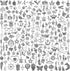 JIALEEY 200 PCS Wholesale Bulk Lots Jewelry Making Charms Mixed Smooth Tibetan Silver Metal Charms Pendants DIY for Necklace Bracelet Jewelry Maki...