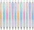 Ball Point Pens Black Ink Pens Ballpoint Smooth Writing Medium Point 1.0mm Office Pens with Super Soft Grip (12-count)...