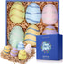 Easter Bath Bombs for Kids - Body & Earth 6 PCS Bath Bomb Christmas Gifts Set for Wmoen, Birthday Scented Bath Bombs with Coconut, Ocean, Lavender...