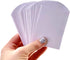 50 Mini White Paper Bags - 4" x 2.5" DIY Craft Supplies Cutlery Bag Party Favor...