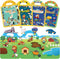 3D Puffy Sticker Play Set: Vehicle, Farm, Dinosaur and Pet, Reusable Sticker Book for Kids 2-4, Sticker Toys for Toddlers 1-3, Birthday Gifts Educ...