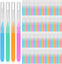 160 Pcs Interdental Brushes for Braces, 4 Size Soft and Bendable Braces Brush for Cleaning, Toothpick Dental Tooth Flossing Head Oral Dental Hygie...